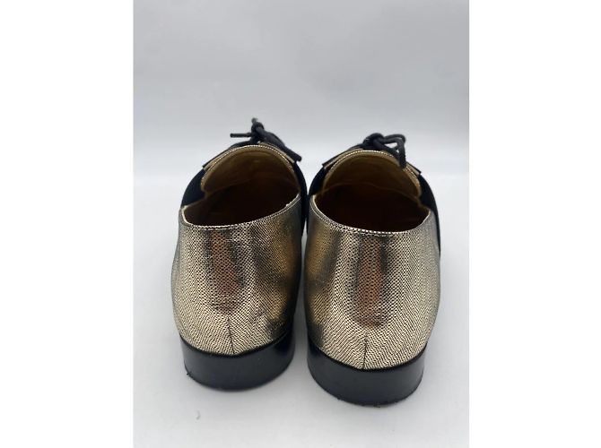 CHANEL Stringate T.Unione Europea 39.5 vacchetta D'oro - vista 6