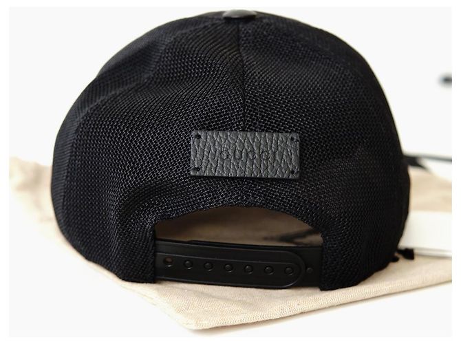 Cappellino Gucci nero - Nuovo con cartellino - vista 3