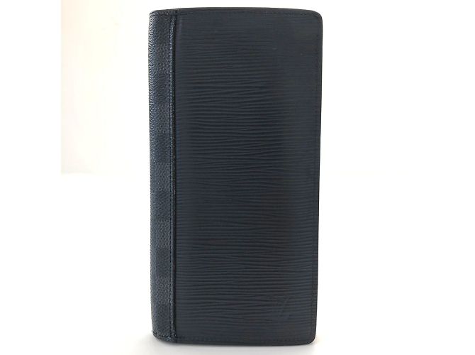 Louis Vuitton Monedero Epi Damier Grafito Brazza M67903 Negro - vista 2