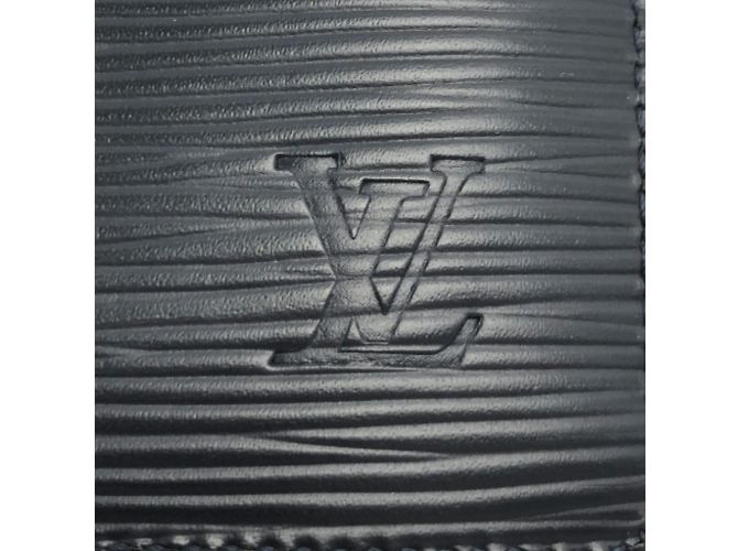 Louis Vuitton Monedero Epi Damier Grafito Brazza M67903 Negro - vista 7