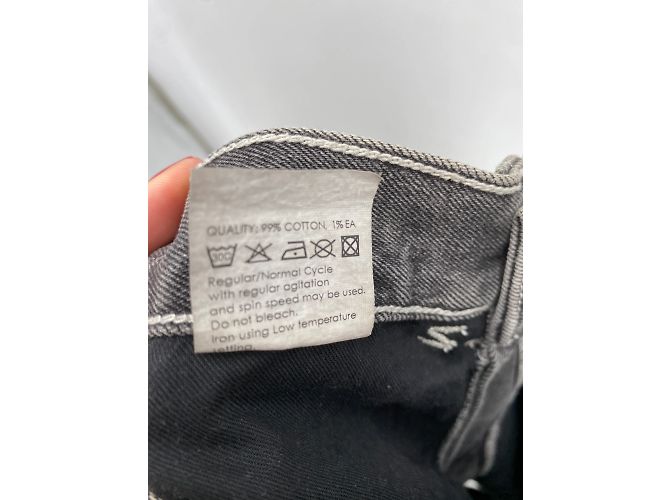 Autre Marque Jeans Holzweiler T.US 25 Denim - Jeans Gris - vista 5