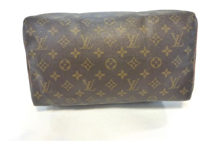 Louis Vuitton Speedy 30 Monogramma-VI1920 Marrone - vista 13