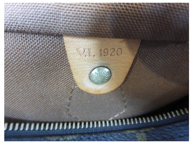 Louis Vuitton Speedy 30 Monogramma-VI1920 Marrone - vista 18
