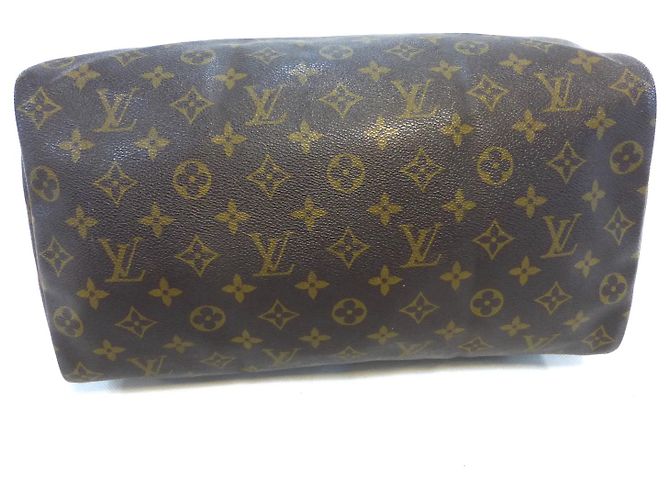 Louis Vuitton Speedy 35 Monogramma-VI0962 Marrone - vista 13