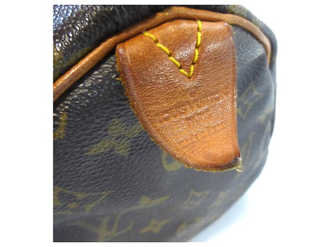 Louis Vuitton Speedy 35 Monogramma-VI0962 Marrone - vista 8