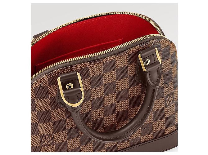 Louis Vuitton LV alma BB damier nuovo Marrone - vista 3