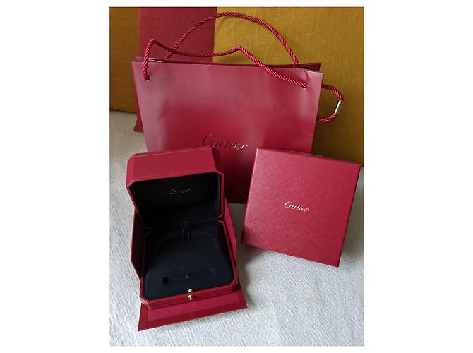Cartier Caja y bolsa de papel forrada con brazalete Authentic Love Bracelet - vista 8