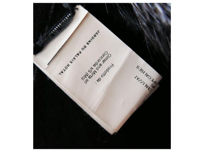 Otoño de Rick Owens 2011 Capa de piel de castor Negro - vista 7