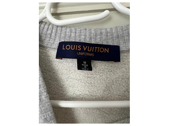 Louis Vuitton Uniforme Sweatshirt Grau Baumwolle - Ansicht 2
