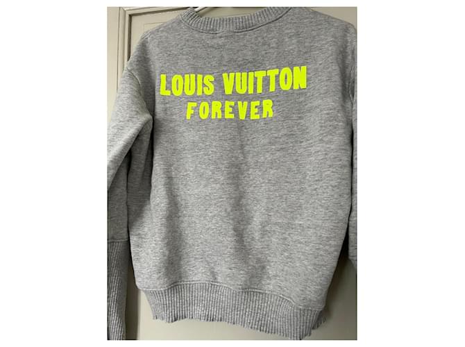 Louis Vuitton Uniforme Sweatshirt Grau Baumwolle - Ansicht 3