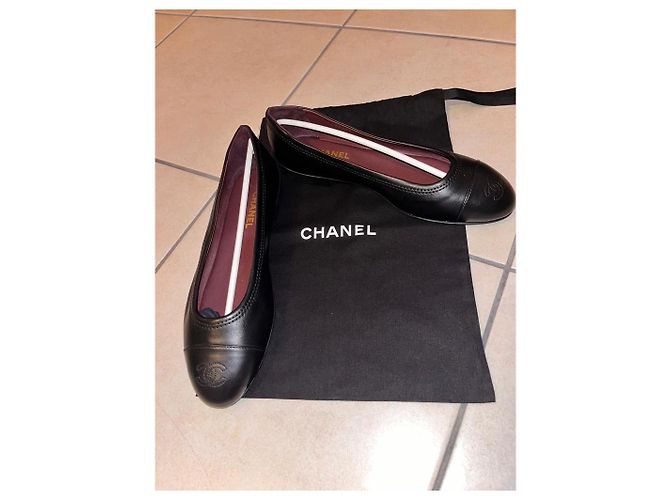 Bailarina de Chanel Negro - vista 6