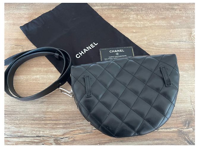 Marsupio Chanel Uniforme Nero - vista 2