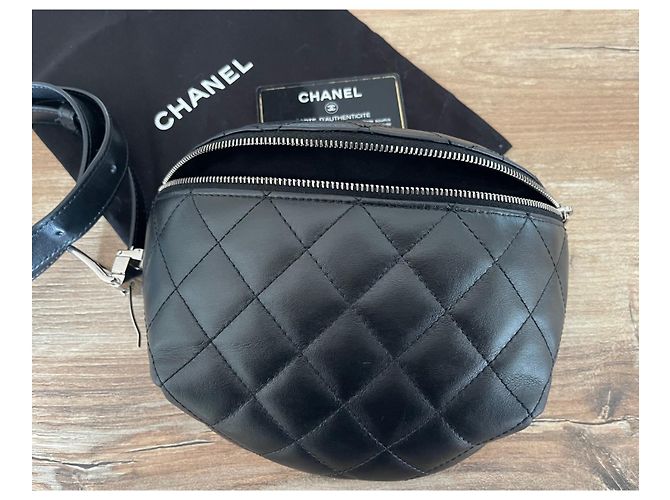 Marsupio Chanel Uniforme Nero - vista 3