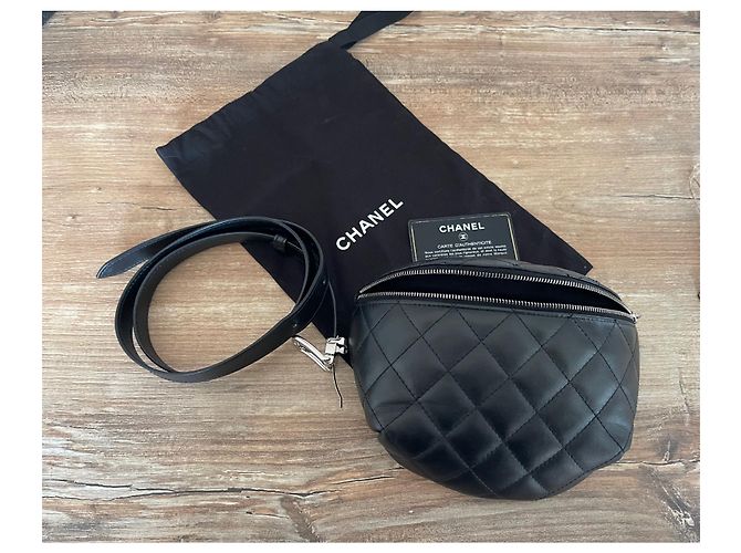 Marsupio Chanel Uniforme Nero - vista 5