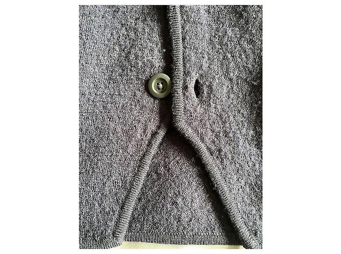 Karl Lagerfeld Ärmellose Strickjacke Marineblau - Ansicht 11