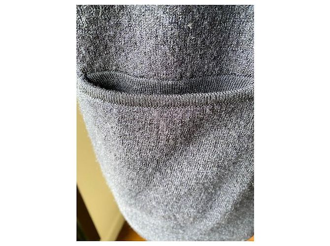 Karl Lagerfeld Ärmellose Strickjacke Marineblau - Ansicht 2