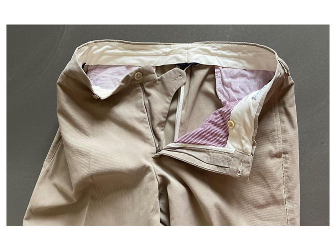Hose aus Baumwolltwill Beige Brunello Cucinelli T. 54 IT - Ansicht 13