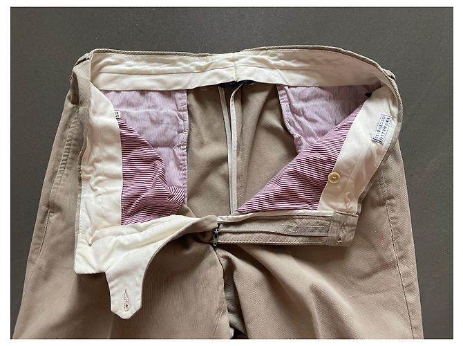 Hose aus Baumwolltwill Beige Brunello Cucinelli T. 54 IT - Ansicht 14