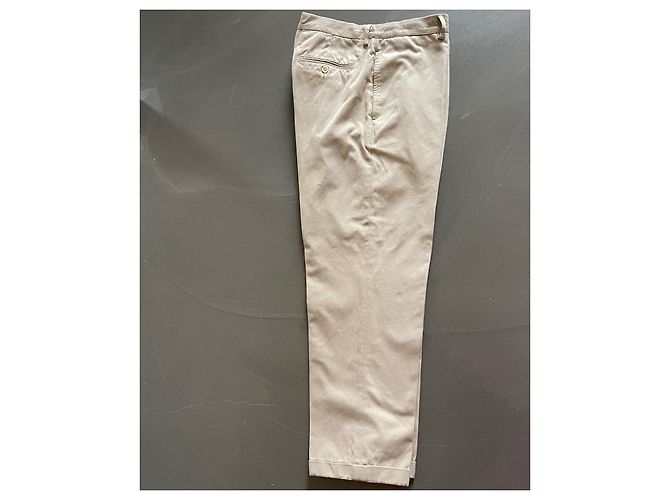 Hose aus Baumwolltwill Beige Brunello Cucinelli T. 54 IT - Ansicht 5