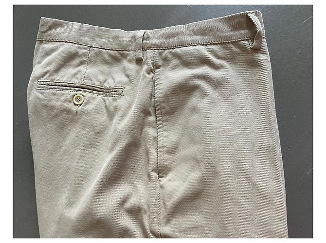 Hose aus Baumwolltwill Beige Brunello Cucinelli T. 54 IT - Ansicht 6