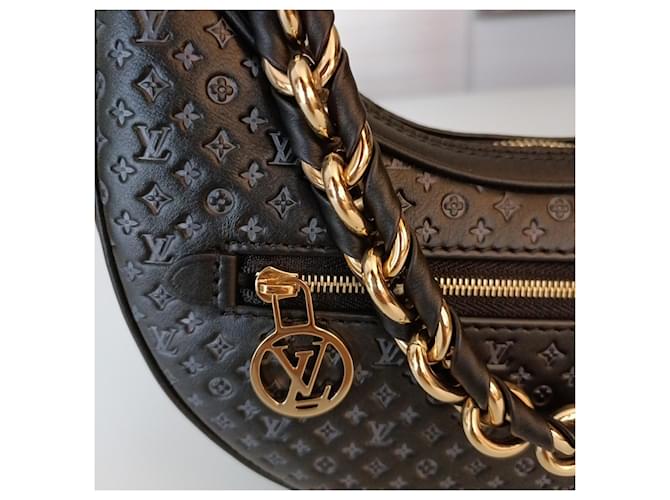 Looping Borsa Louis Vuitton Loop in pelle Nero - vista 8