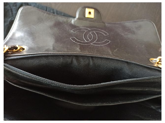Chanel Timeless Vintage schwarze Tasche - Ansicht 18