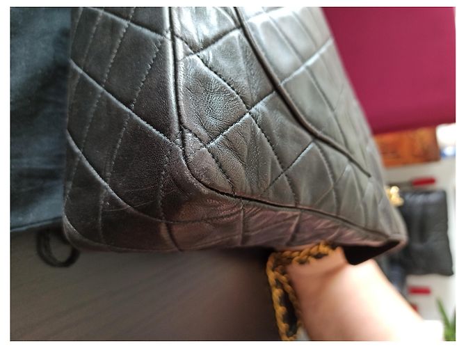 Chanel Timeless Vintage schwarze Tasche - Ansicht 21
