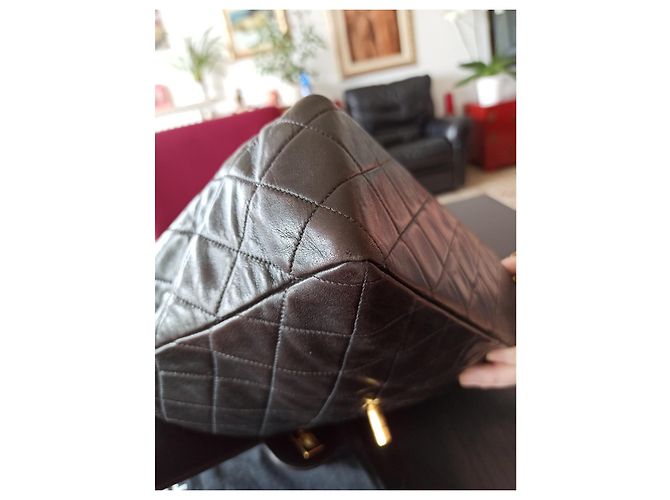 Chanel Timeless Vintage schwarze Tasche - Ansicht 5