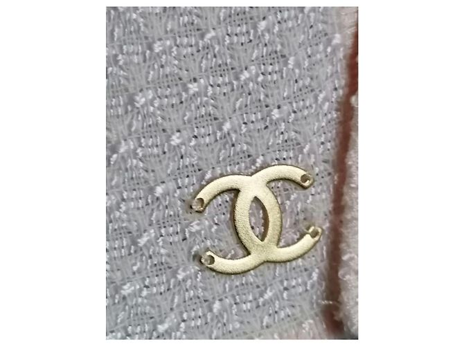 Chanel Pink Vintage Redingote Jacke - Ansicht 8