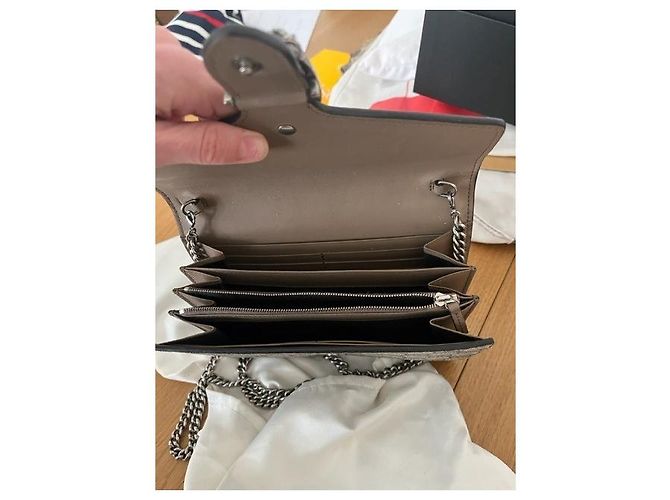 Gucci Borsa a tracolla suprema Dionysus GG Marrone chiaro - vista 2