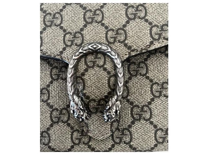 Gucci Borsa a tracolla suprema Dionysus GG Marrone chiaro - vista 5