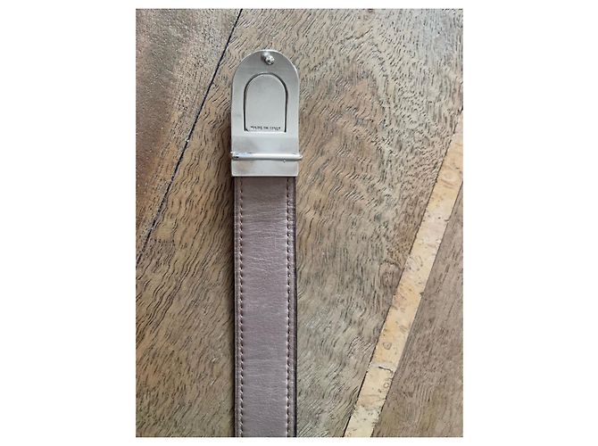 Autre Marque Cintura bordeaux in coccodrillo T.85-90 Bordò - vista 6