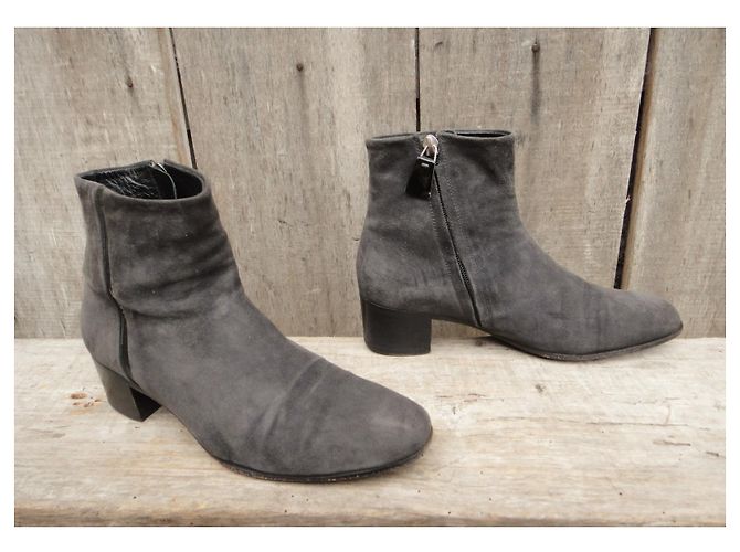 Botines Heschung p 37 Gris - vista 2