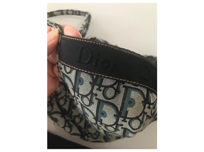Dior Monogramm Badeanzug 2-Teiler Schwarz Blau - Ansicht 3