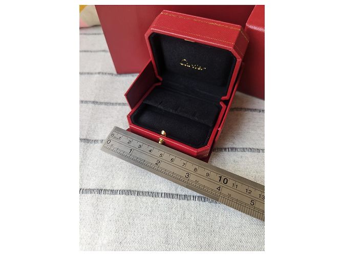 Cartier Kleine Schmuckschatulle mit Papiertüte Rot - Ansicht 4