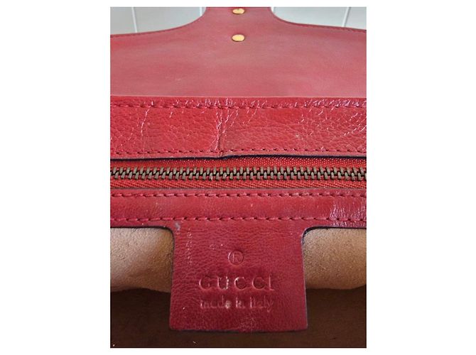 Borsa a mano Gucci Marmont in pelle nera Nero - vista 5