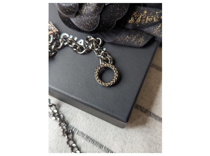 Chanel Kuba 2017 Sammlung 17P Scoubidou Choker Seltene Halskette Mehrfarben - Ansicht 9