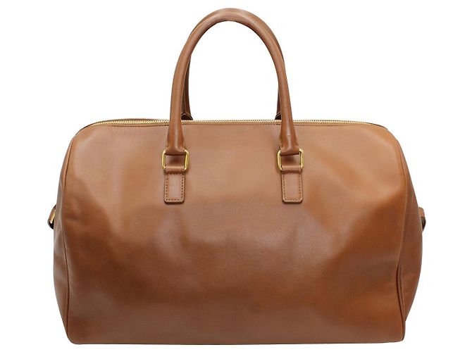 Duffle Saint Laurent Sac de sport marron classique 12 Sac - vue 3
