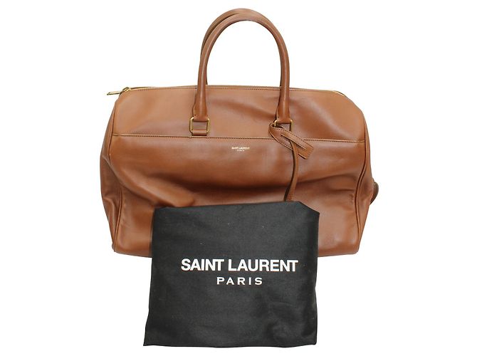 Duffle Saint Laurent Sac de sport marron classique 12 Sac - vue 6