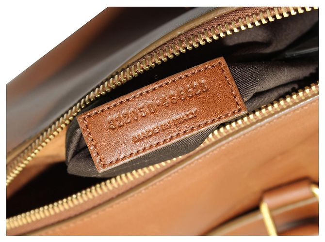 Duffle Saint Laurent Sac de sport marron classique 12 Sac - vue 8