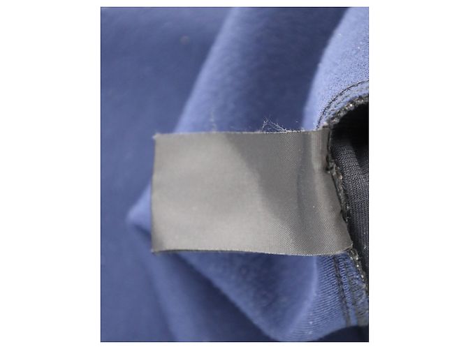 Isabel Marant Abito Deena a pannelli bicolore in lana blu navy - vista 6