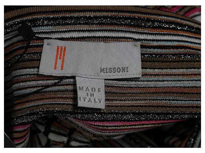 M Missoni Multicoloured Strapless Stretch Top - view 5