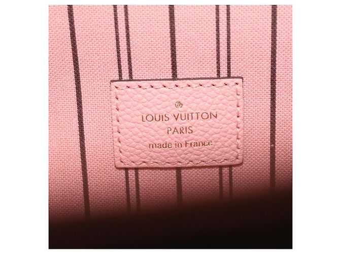 LOUIS VUITTON Empreinte Pochette Metis MM Hand Bag 2way Pink M44018 LV Auth S106 - view 20