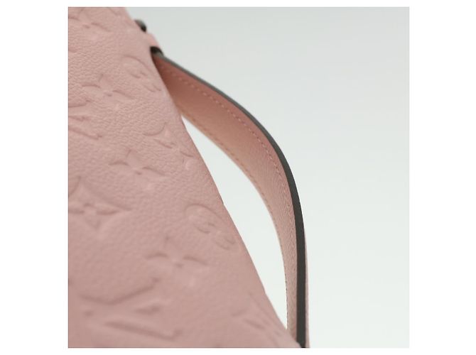 LOUIS VUITTON Empreinte Pochette Metis MM Hand Bag 2way Pink M44018 LV Auth S106 - view 7