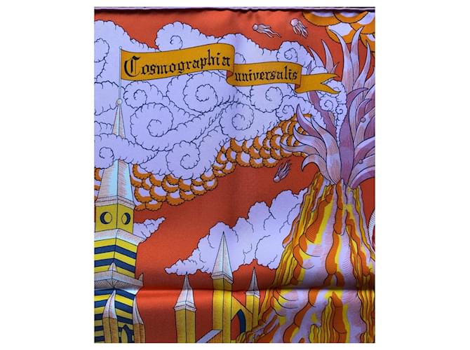 Hermès Cosmografia universale Rosa Arancione - vista 3