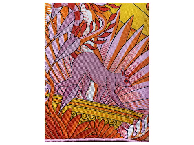 Hermès Cosmografia universale Rosa Arancione - vista 5