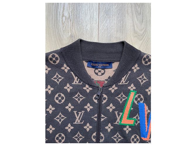 Giacca Louis Vuitton x NBA Marrone - vista 3
