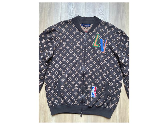 Giacca Louis Vuitton x NBA Marrone - vista 4