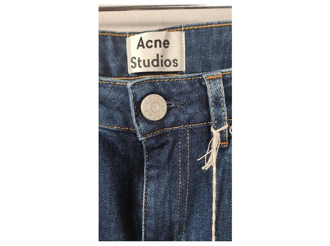 Calça jeans Skin 5 azul Acne Studios - vista 2