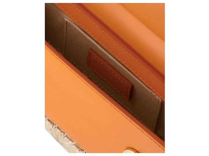 Borsa Le Chiquito Long Cordao - Jacquemus - Arancione - Pelle - vista 4